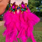 Pinks feathers